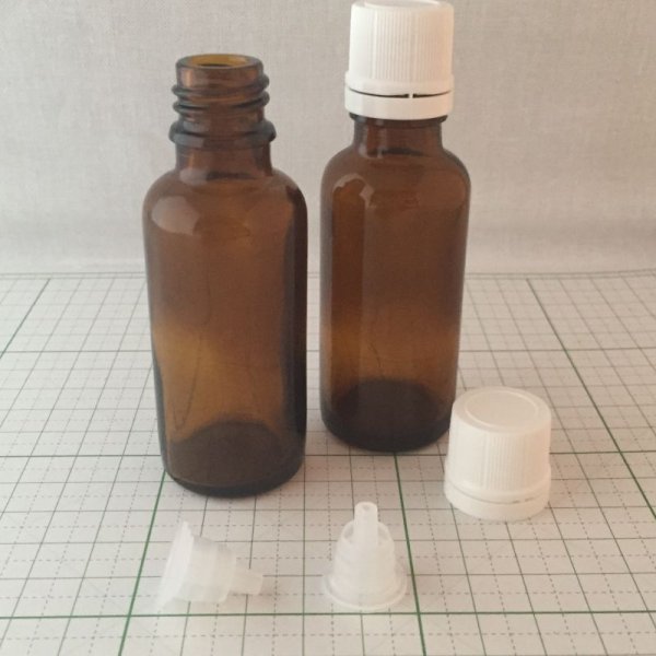 画像3: プラナロム30ml アンバー・ドロップ栓セット (3)