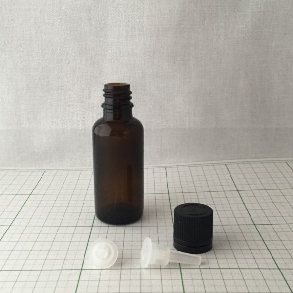 画像3: 30ml アンバー・ドロップ栓セット (3)