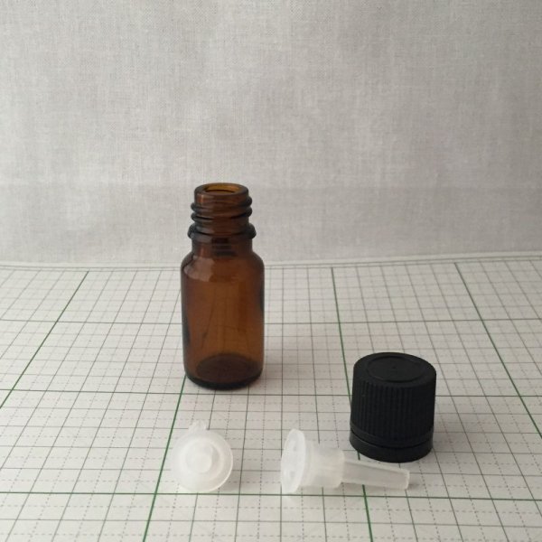 画像3: 10ml アンバー・ドロップ栓セット (3)