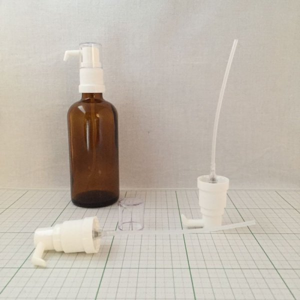 画像3: 100ml アンバー・ドロップポンプセット (3)