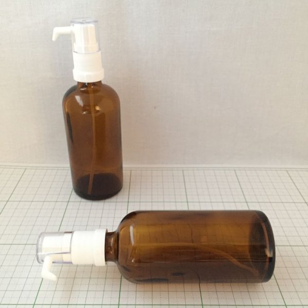 画像2: 100ml アンバー・ドロップポンプセット (2)
