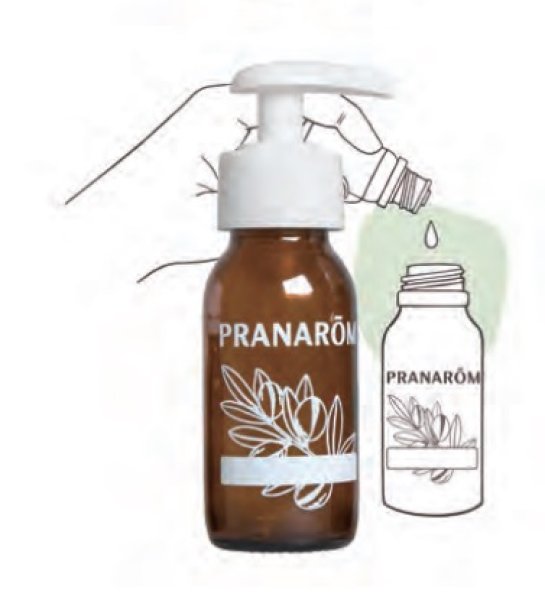 画像2: プラナロム60ml アンバー・ポンプセット (2)