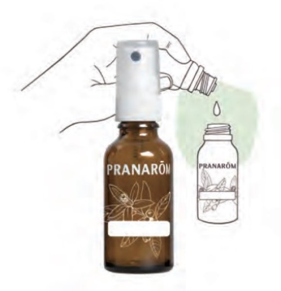 画像2: 30ml アンバー・スプレー◆プラナロム (2)