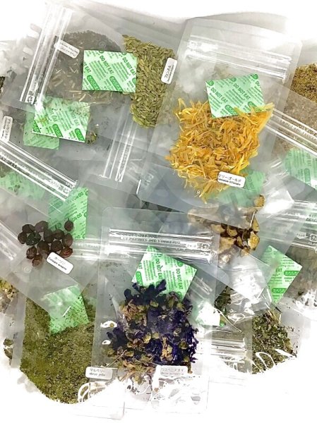 画像2: ハーバルセラピストコース  キット(ハーブティ－) (2)