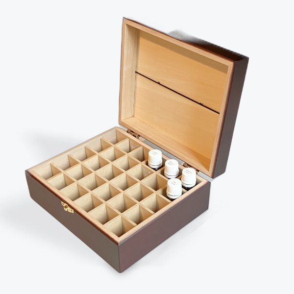 画像4: アロマテラピーボックス(大) 30本収納 フレーバーライフ社製 (4)
