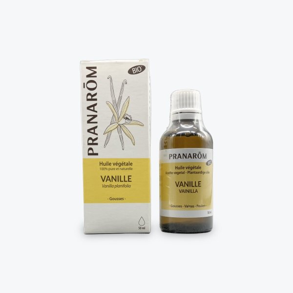 画像1: バニラオイル（プラナロム）50ml (1)